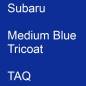 Preview: Subaru, Medium Blue Tricoat, TAQ.